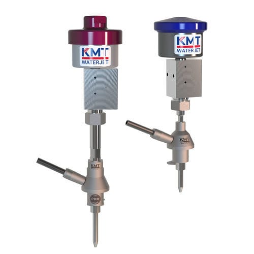 Testa di taglio a getto d'acqua abrasivo - AUTOLINE® - KMT GmbH - KMT Waterjet Systems - ad alta pressione