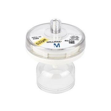 Filtro per liquidi - Millipak®  - Merck Millipore - a membrana / da laboratorio / in PVDF