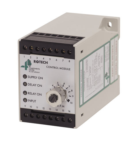 Relè di controllo di velocità - AUE400 & SR4000 series - 4B Braime Components - su guida DIN / regolabile / programmabile