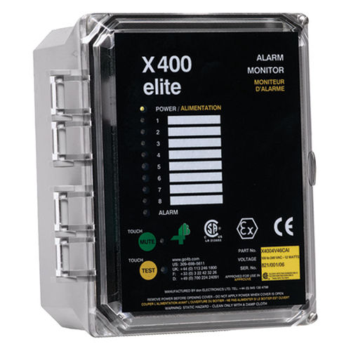Sistema di monitoraggio di allarme - X400 series - 4B Braime Components - per elevatori a tazze / per trasportatore a nastro / per silo