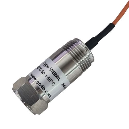 Sensore di vibrazione elettronico - VIBMIL | Milli-Vib | Milli-Con  - 4B Braime Components - 2 cavi / per automazione di processo / per sorveglianza di macchine