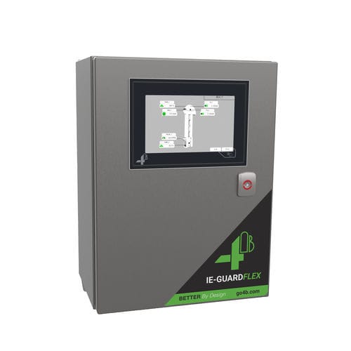 Unità di controllo con display - IE-GuardFlex - 4B Braime Components - di visualizzazione dati di processo e di fabbricazione / può azionare l'arresto della macchina / soluzione di monitoraggio dei pericoli