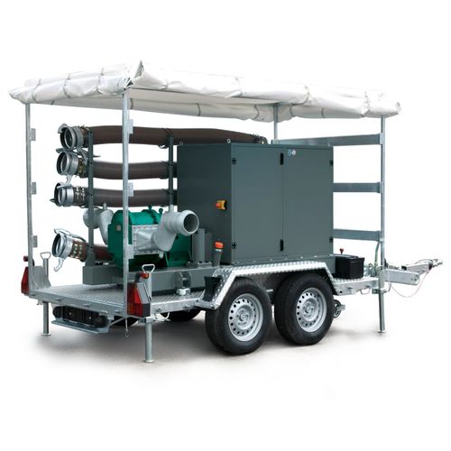 Pompa a lobi - TORNADO&reg; - NETZSCH Pumps & Systems - per acque cariche / per fanghi / con motore diesel