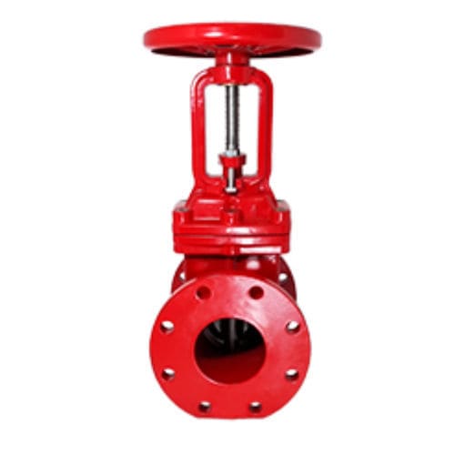Valvola a saracinesca - HGO-300FF - Elite Line Industrial Corp. - con volante / con flangia / rivestita