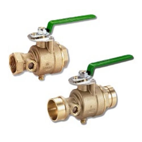 Valvola a sfera - HTD - Elite Line Industrial Corp. - di svuotamento / filettata / in bronzo