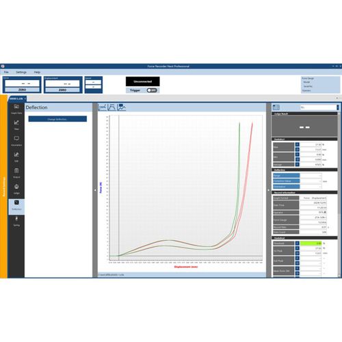 Modulo software per test - IMADA - misura di forza / Windows / in linea