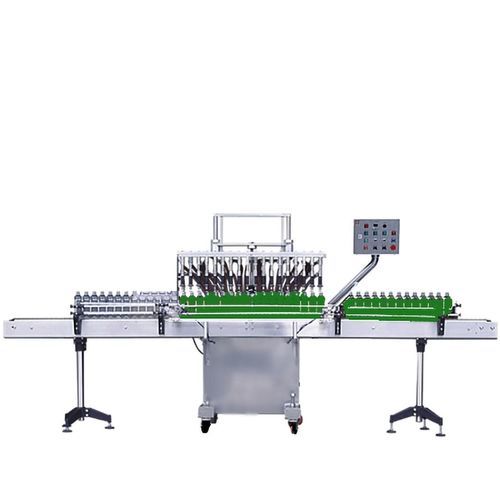 Riempitrice automatica - PF5000 - JDA PROGRESS IND. - per bottiglie / per liquidi / per l'industria chimica