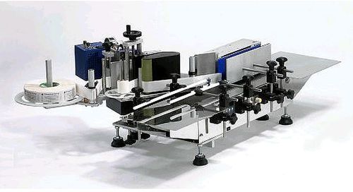 Etichettatrice semiautomatica - JDA-1 - JDA PROGRESS IND. - per bottiglie / per lattine / wraparound