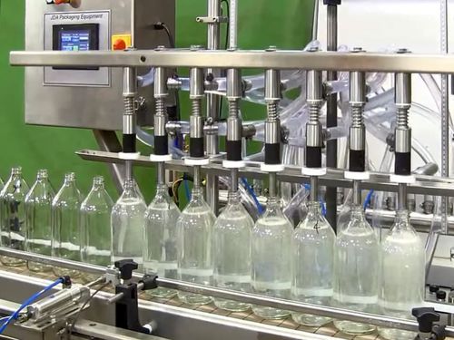 Linea di imbottigliamento completamente automatica - JDA PROGRESS IND.
