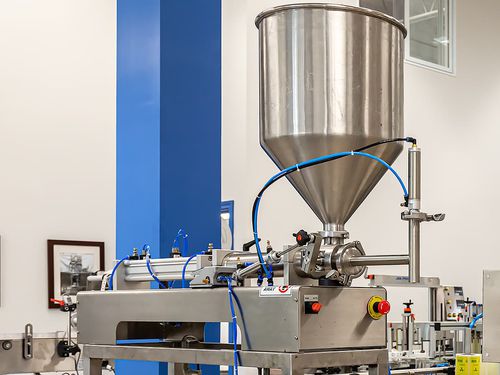 Macchina di riempimento semiautomatica - PF200 - JDA PROGRESS IND. - per bottiglie / per barattoli e vasetti / per fusti