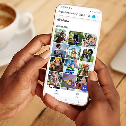 Software di gestione immagini - photoshop elements 2025 - ADOBE - di automatizzazione / di editoria / per macchine mobili