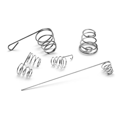 Molla per batteria - LB 024A 01 AA - Lee Spring - di compressione / conica / in metallo