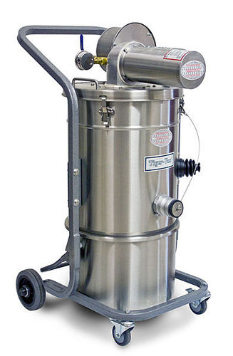 Aspiratore industriale - SS-20(DT) RE HEPA MFS - Tiger-Vac International Inc. - a secco / ad aria compressa / mobile