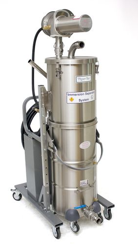 Aspiratore industriale - 85 l, 15 hp | SS-IT (85L) EX (CFE) HEPA - Tiger-Vac International Inc. - a secco / per polveri nocive / pneumatico