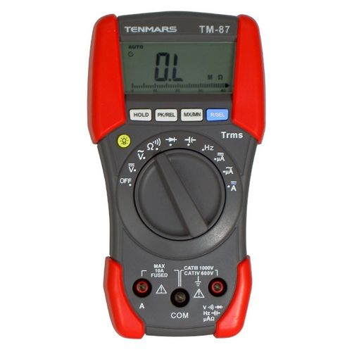 Multimetro digitale - 600 V | TM-87 - Tenmars Electronics - portatile / industriale