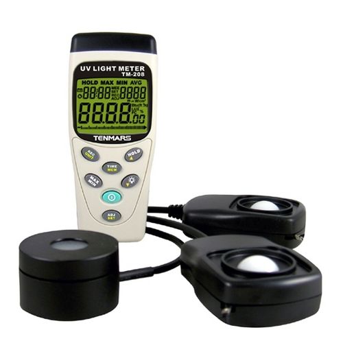 Luxmetro solare - 40 - 400 000 Lux | TM-208 - Tenmars Electronics - digitale