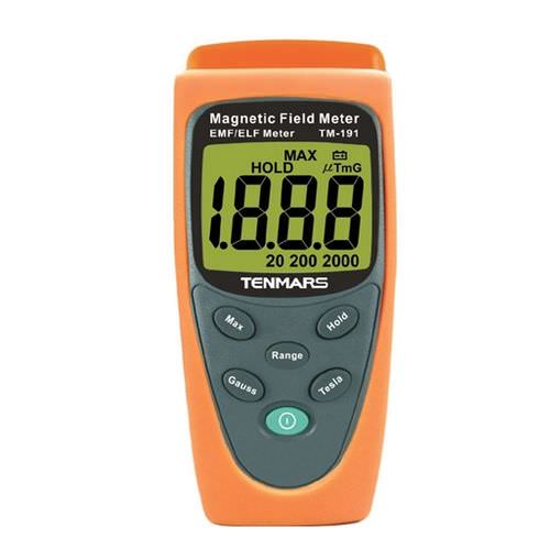 Gaussmetro teslametro - 30 - 300 Hz | TM-191 - Tenmars Electronics