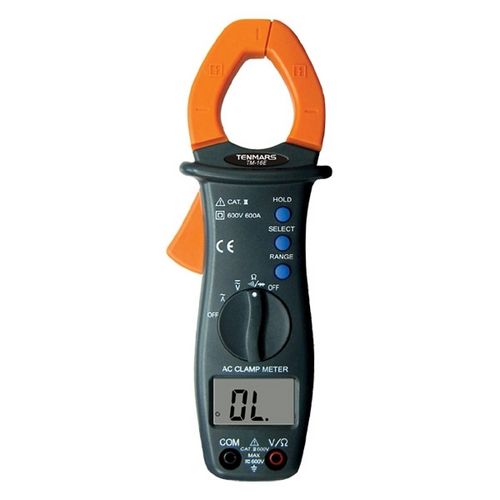Multimetro a pinza digitale - 600 A | TM-16E - Tenmars Electronics - portatile / AC / ad autoselezione di campo