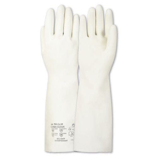 Guanti da laboratorio - Cama Clean 708 - Kächele Cama Latex - per l'industria chimica / di protezione chimica / in lattice