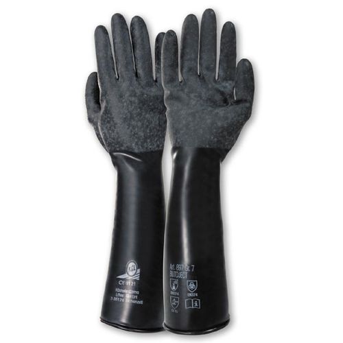 Guanti da lavoro - Butoject® 897 - Kächele Cama Latex - per l'industria chimica / di protezione chimica / in butile