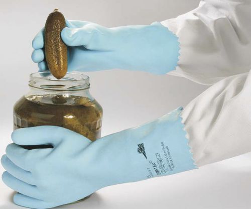 Guanti da laboratorio - Camatex 450 - Kächele Cama Latex - per l'industria agroalimentare / per il settore agricolo / di protezione chimica