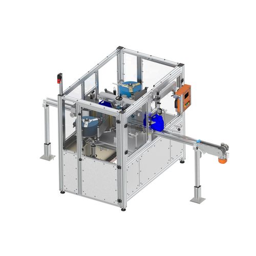 Etichettatrice automatica - Productive Systems - per bottiglie / per applicazione laterale / per l'industria agroalimentare