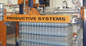 Pallettizzatore a colonna - Productive Systems - per bottiglie / automatico