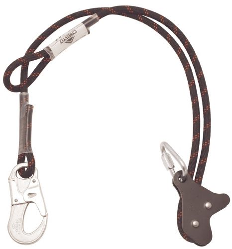 Cordino con assorbitore di energia a corda - Cresto 2321 - Cresto Safety - regolabile