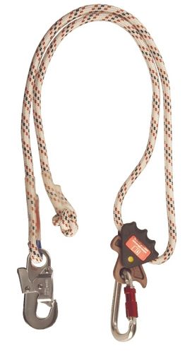 Portwest FP23WHR Corda Con Assorbitore Di Energia - Bianco, Certificato CE, Anticaduta - Foto 5