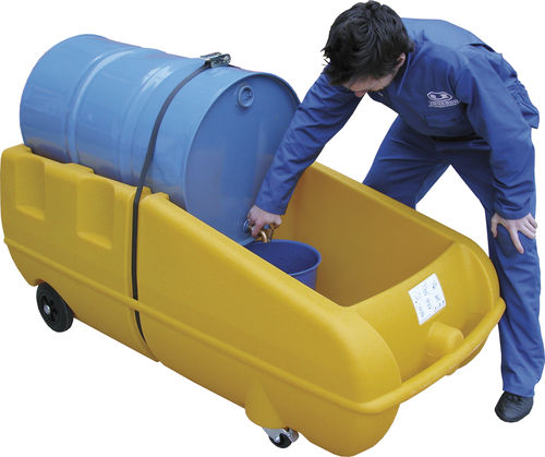 Carrello di ritenzione - SJ-400-001, SJ-400-003 - Jonesco - porta-fusto / porta-contenitori