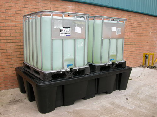 Vasca di ritenzione per contenitore IBC - SJ-500-003, SJ-500-004 - Jonesco - in polietilene