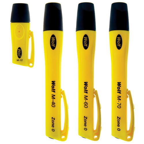 Torcia LED - M series - Wolf Safety Lamp Company - per area pericolosa / compatta / IP67