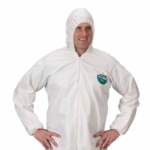 Tuta da lavoro - MicroMax® NS (CTL428) - Lakeland Industries - di protezione chimica / in poliestere / unisex