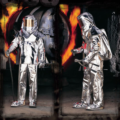 Tuta da lavoro - 500 series - Lakeland Industries - ignifuga / alluminizzata / unisex