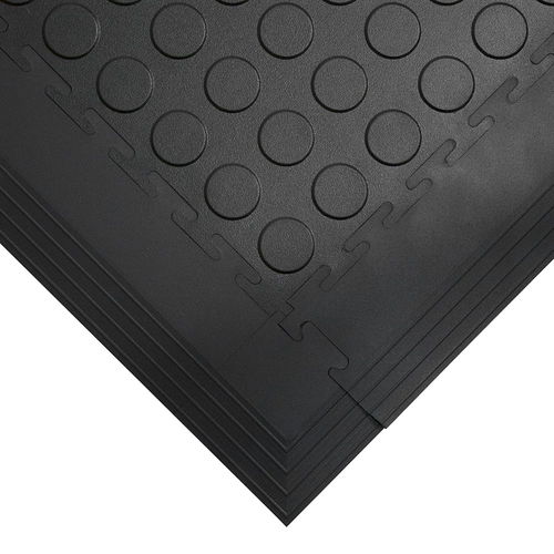 Rivestimento di pavimenti in PVC - Tough-Lock - COBA Europe Ltd - antistatico / ad uso industriale / per grande traffico