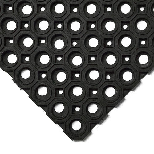 Tappeto non assorbente - Ringmat Octomat - COBA Europe Ltd - in gomma / per zona di intenso passaggio / per esterni