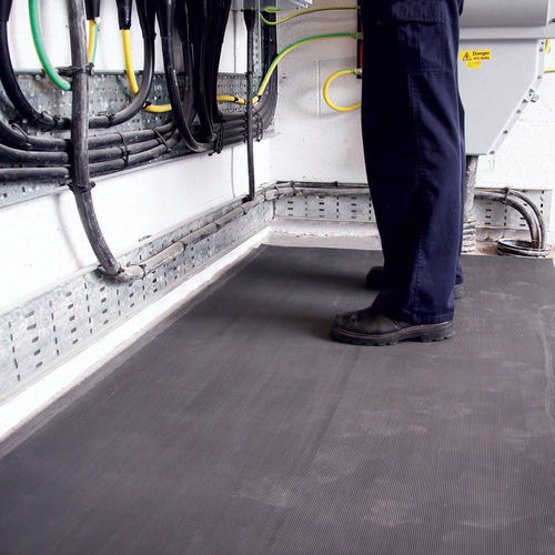 Tappeto in isolante elettrico - COBAswitch VDE - COBA Europe Ltd - in gomma / grigio
