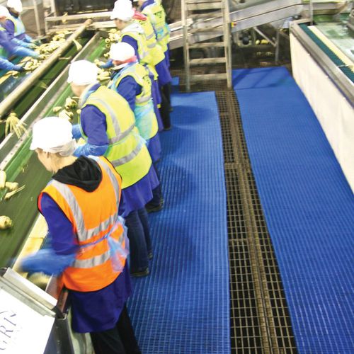 Tappeto antifatica - COBAmat®  - COBA Europe Ltd - antiscivolo / striato / in vinile