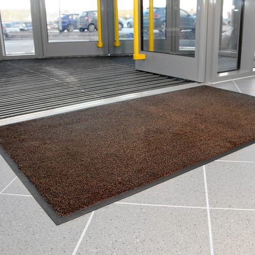Tappeto di lavaggio - COBAwash® - COBA Europe Ltd - in NBR / nero / marrone
