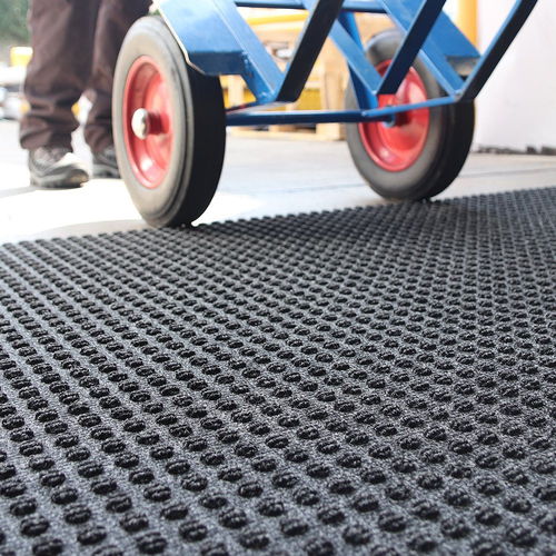 Tappeto di lavaggio - WHT010005 - COBA Europe Ltd - in gomma / nero