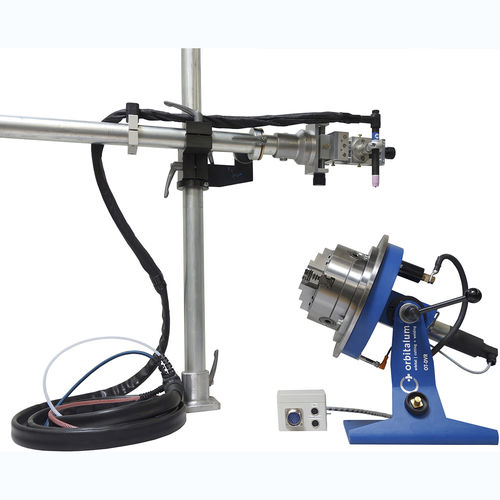 Tavola girevole azionata a motore - DVR 50 - Orbitalum Tools - di saldatura / meccanica / flessibile