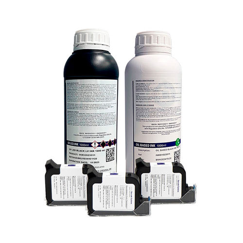 Inchiostro per stampa a getto d'inchiostro - UBS United Barcode Systems - a base acqua / a base d'olio / a base di solvente