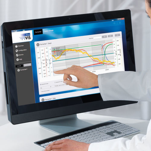 Software di regolazione - BlueVIS 4 - BlueSens gas sensor GmbH - di supervisione / di basi di dati / di pianificazione