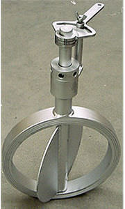 Valvola a farfalla - ML series - C.M.O. - a comando pneumatico / con flangia / di scappamento