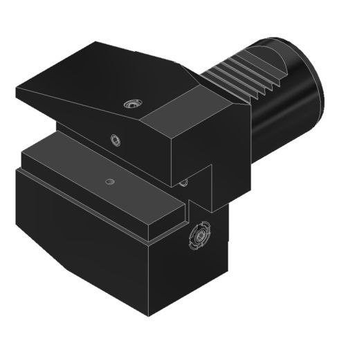 Portautensile VDI - 6.4025RLIK - EWS Weigele GmbH & Co. KG - per tornitura / statico