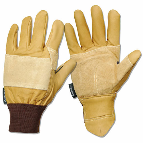 Guanti da lavoro - FORESTIER - ROSTAING - antitaglio / antivibrazioni / in pelle