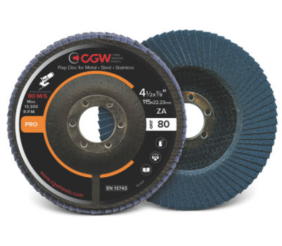 Disco a lamelle con rivestimento in zirconio - Camel Grinding Wheels - di finitura / per acciaio inossidabile