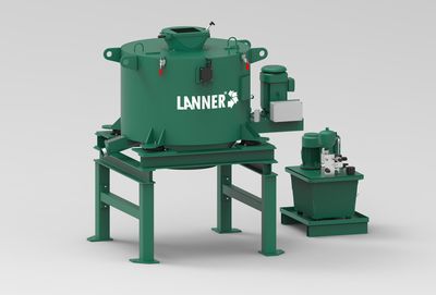 Centrifuga di processo - DS series - Lanner Anlagenbau - di trucioli / di pulizia / di disoleazione