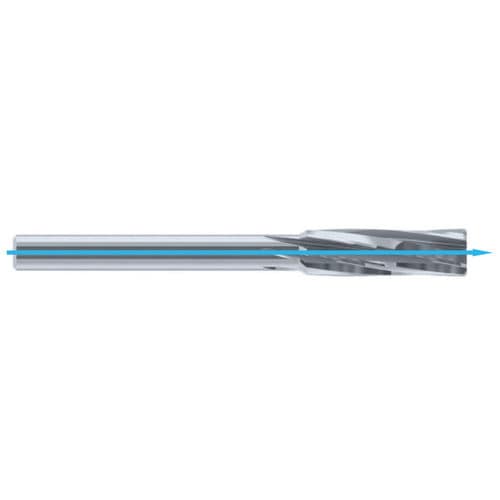 Alesatore integrale - POLY 4005-TC series - DIXI Polytool - in carburo / di grande precisione