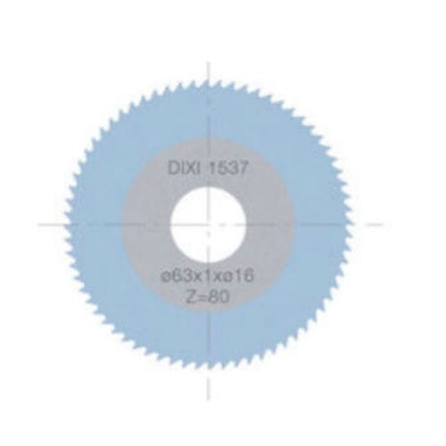 Fresa circolare in carburo - DIXI 1537 series - DIXI Polytool - per acciaio inossidabile